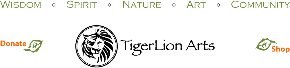 Donate | TigerLion Arts Logo | Shop