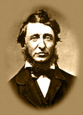 Henry David Thoreau	Courtesy Concord Free Public Library